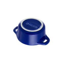 Staub Mini Cocotte 10 Cm, Rund, Dunkelblau, Keramik -Staub Geschäft 40510 786 0 5