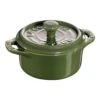 Staub Mini Cocotte 10 Cm, Rund, Basilikum-Grün, Keramik -Staub Geschäft 40510 787 0 1