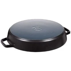 Alternative view of Staub Paella-Pfanne 34 Cm, Gusseisen, Schwarz
