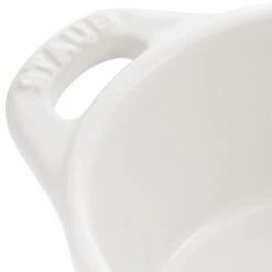Alternative view of Staub Mini Cocotte 10 Cm, Rund, Reinweiß, Keramik
