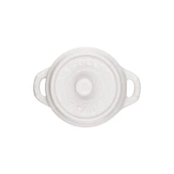 Staub Mini Cocotte 10 Cm, Rund, Reinweiß, Keramik 9 Staub Mini Cocotte 10 Cm, Rund, Reinweiß, Keramik -Staub Geschäft 40511 083 0 3