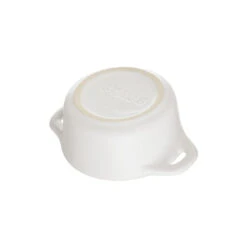 Staub Mini Cocotte 10 Cm, Rund, Reinweiß, Keramik 10 Staub Mini Cocotte 10 Cm, Rund, Reinweiß, Keramik -Staub Geschäft 40511 083 0 5