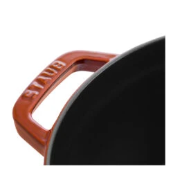 Staub Cocotte 28 Cm, Rund, Zimt, Gusseisen -Staub Geschäft 40511 295 0 6 1