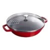 Staub Wok Mit Glasdeckel 30 Cm, Gusseisen -Staub Geschäft 40511 345 0 3