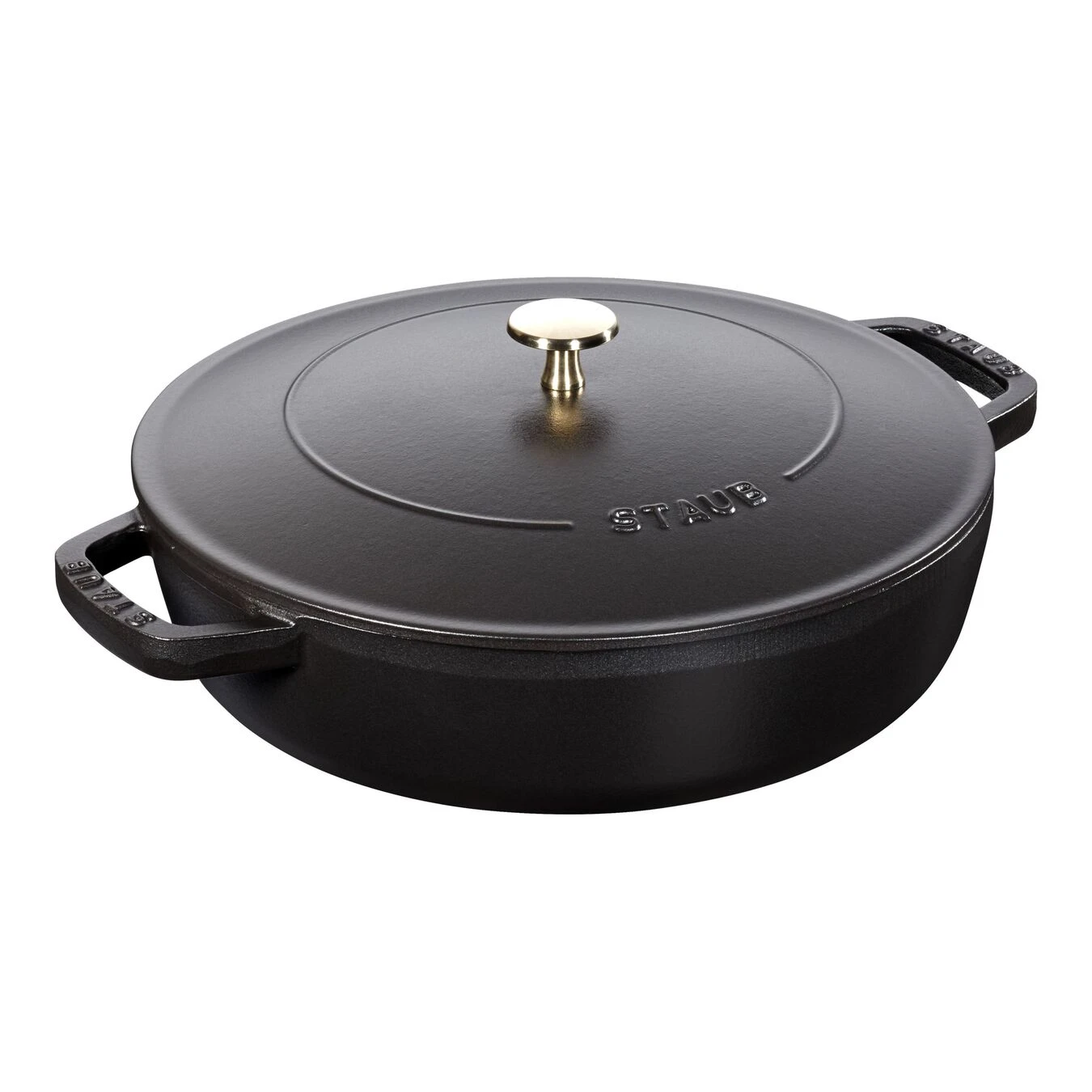 Staub Bräter Mit Chistera Drop-Structure 24 Cm, Gusseisen 3 Staub Bräter Mit Chistera Drop-Structure 24 Cm, Gusseisen