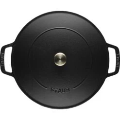 Staub Bräter Mit Chistera Drop-Structure 24 Cm, Gusseisen 11 Staub Bräter Mit Chistera Drop-Structure 24 Cm, Gusseisen -Staub Geschäft 40511 473 0 5