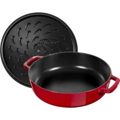 Staub Bräter Mit Chistera Drop-Structure 28 Cm, Gusseisen 11 Staub Bräter Mit Chistera Drop-Structure 28 Cm, Gusseisen -Staub Geschäft 40511 474 0 2
