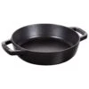 Staub Bratpfanne Mit 2 Griffen 20 Cm, Gusseisen, Schwarz -Staub Geschäft 40511 659 0 1