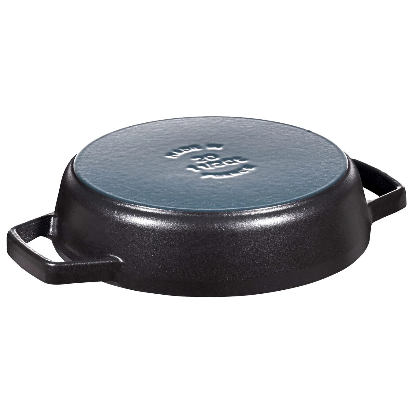 Staub Bratpfanne Mit 2 Griffen 20 Cm, Gusseisen, Schwarz 4 Staub Bratpfanne Mit 2 Griffen 20 Cm, Gusseisen, Schwarz – Bild 2