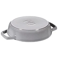 Alternative view of Staub Bratpfanne Mit 2 Griffen 20 Cm, Gusseisen, Graphit-Grau