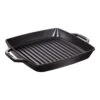 Staub Grillpfanne 28 X 28 Cm, Gusseisen, Schwarz -Staub Geschäft 40511 683 0 1