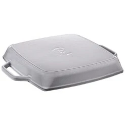 Alternative view of Staub Grillpfanne 28 X 28 Cm, Gusseisen, Graphit-Grau
