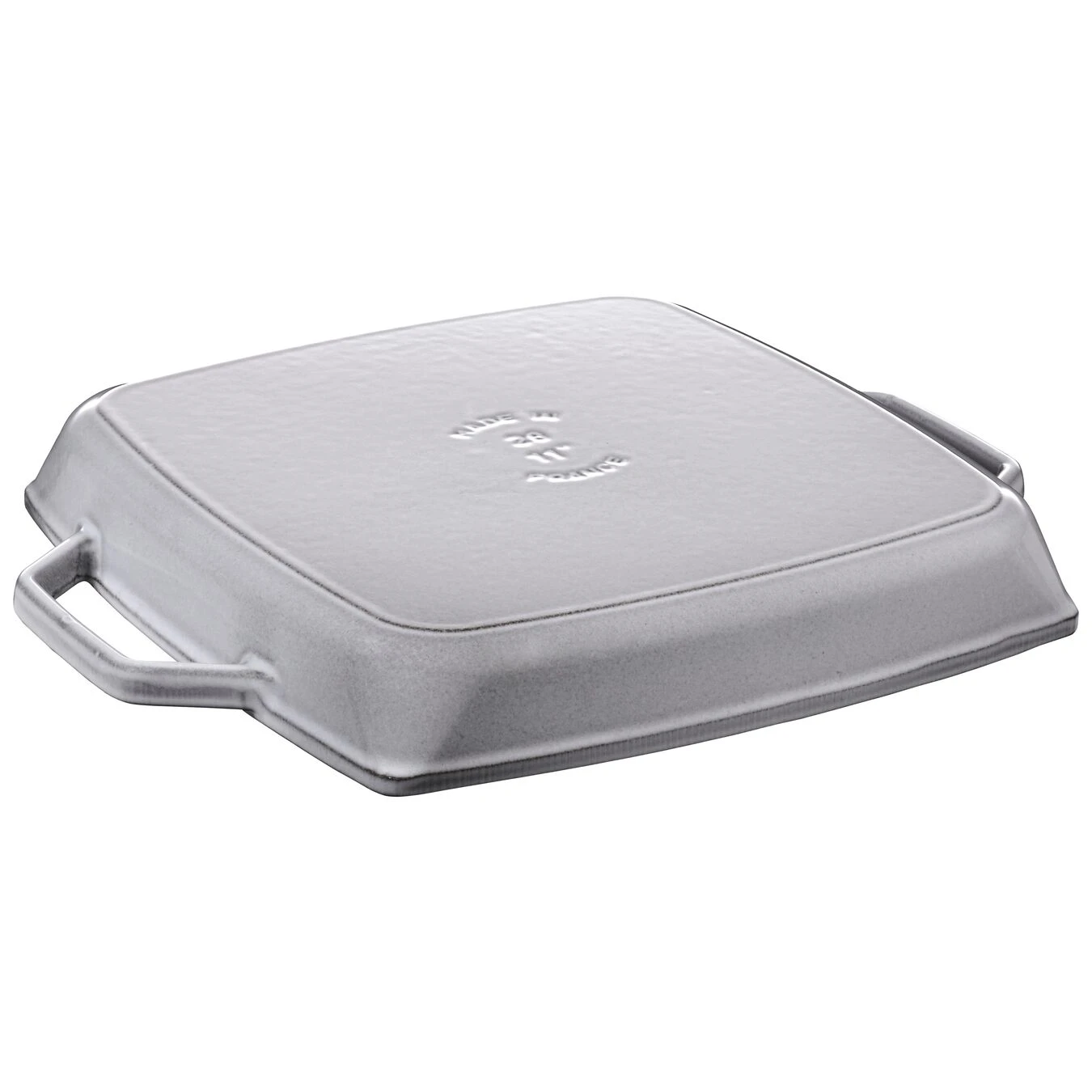 Staub Grillpfanne 28 X 28 Cm, Gusseisen, Graphit-Grau 4 Staub Grillpfanne 28 X 28 Cm, Gusseisen, Graphit-Grau – Bild 2