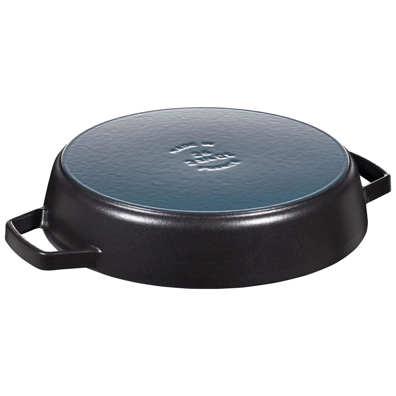 Staub Bratpfanne 26 Cm, Gusseisen, Schwarz 4 Staub Bratpfanne 26 Cm, Gusseisen, Schwarz – Bild 2
