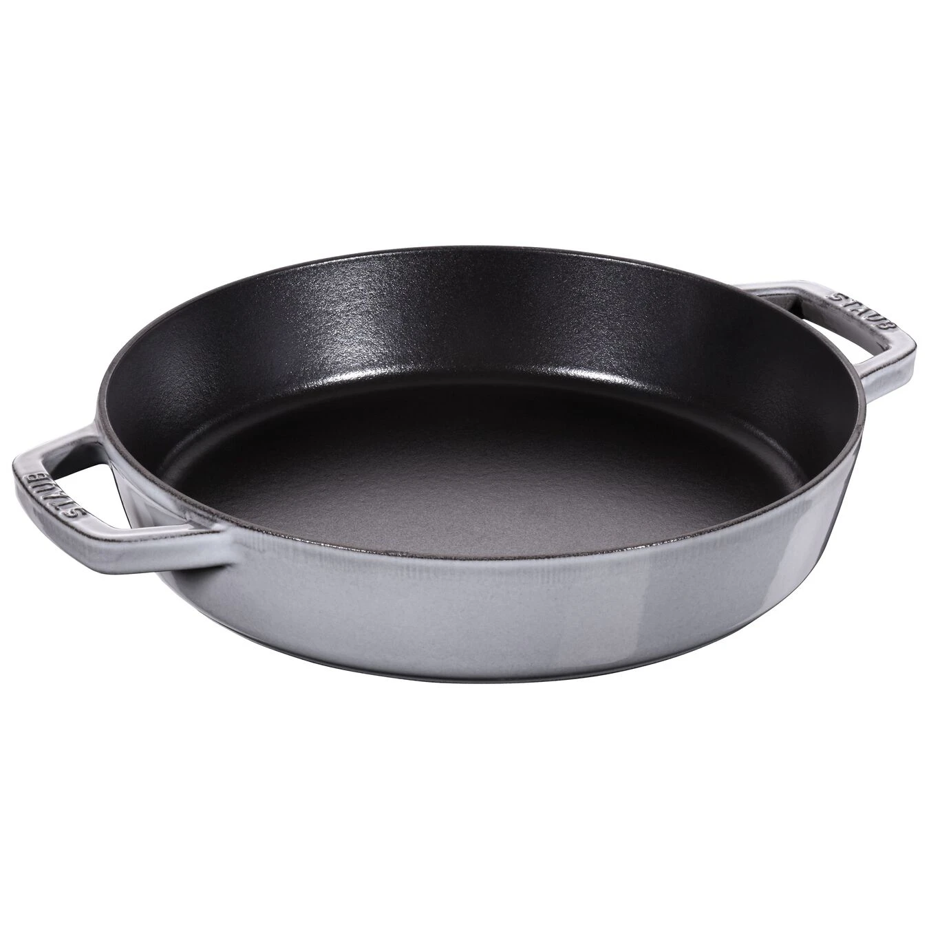 Staub Bratpfanne 26 Cm, Gusseisen, Graphit-Grau 2 Staub Bratpfanne 26 Cm, Gusseisen, Graphit-Grau