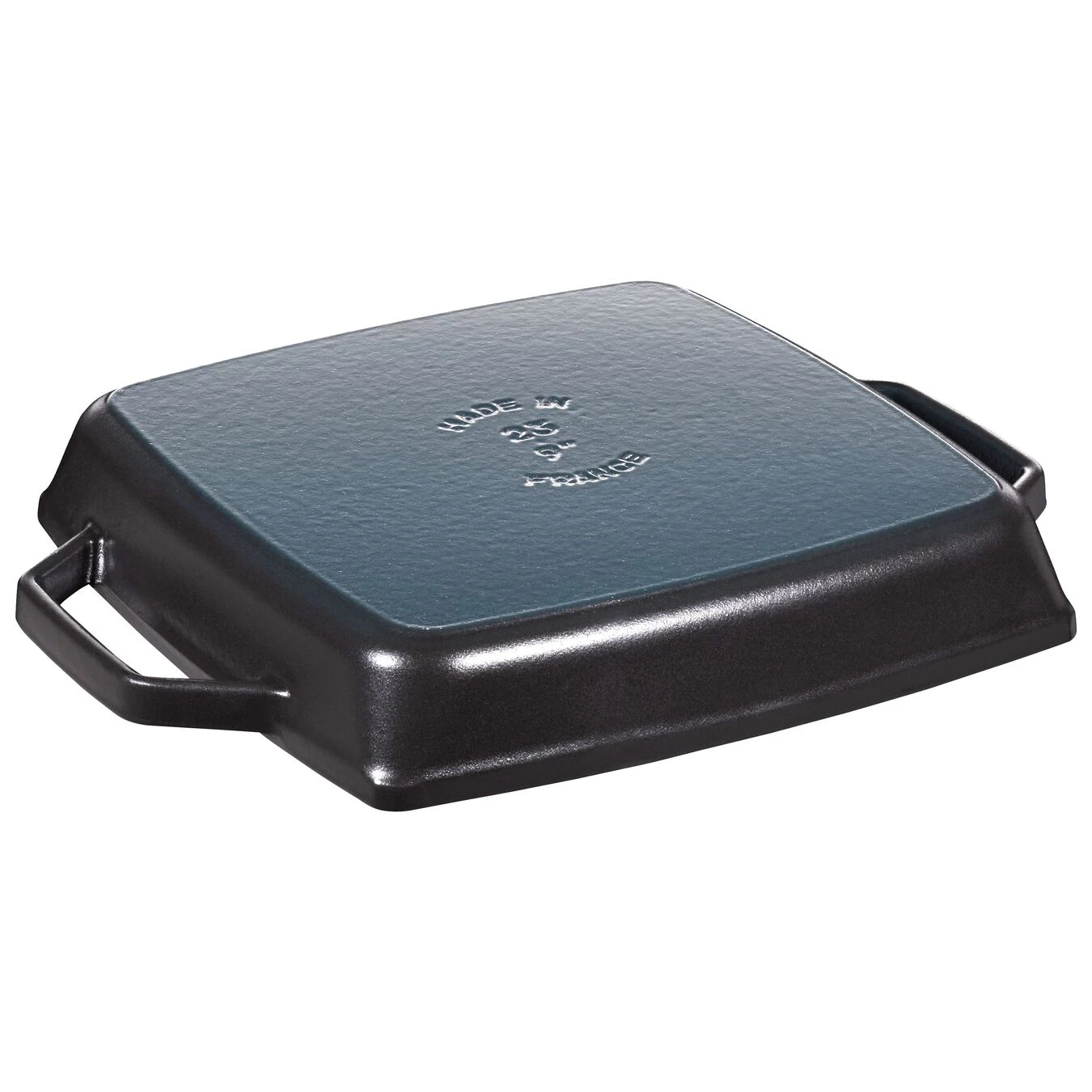 Staub Grillpfanne 23 X 23 Cm, Gusseisen, Schwarz 4 Staub Grillpfanne 23 X 23 Cm, Gusseisen, Schwarz – Bild 2