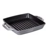 Staub Grillpfanne 23 X 23 Cm, Gusseisen, Graphit-Grau -Staub Geschäft 40511 729 0 1