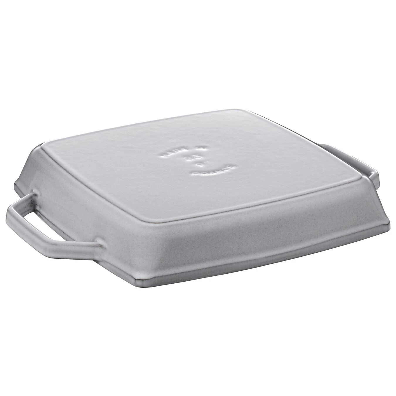 Staub Grillpfanne 23 X 23 Cm, Gusseisen, Graphit-Grau 4 Staub Grillpfanne 23 X 23 Cm, Gusseisen, Graphit-Grau – Bild 2