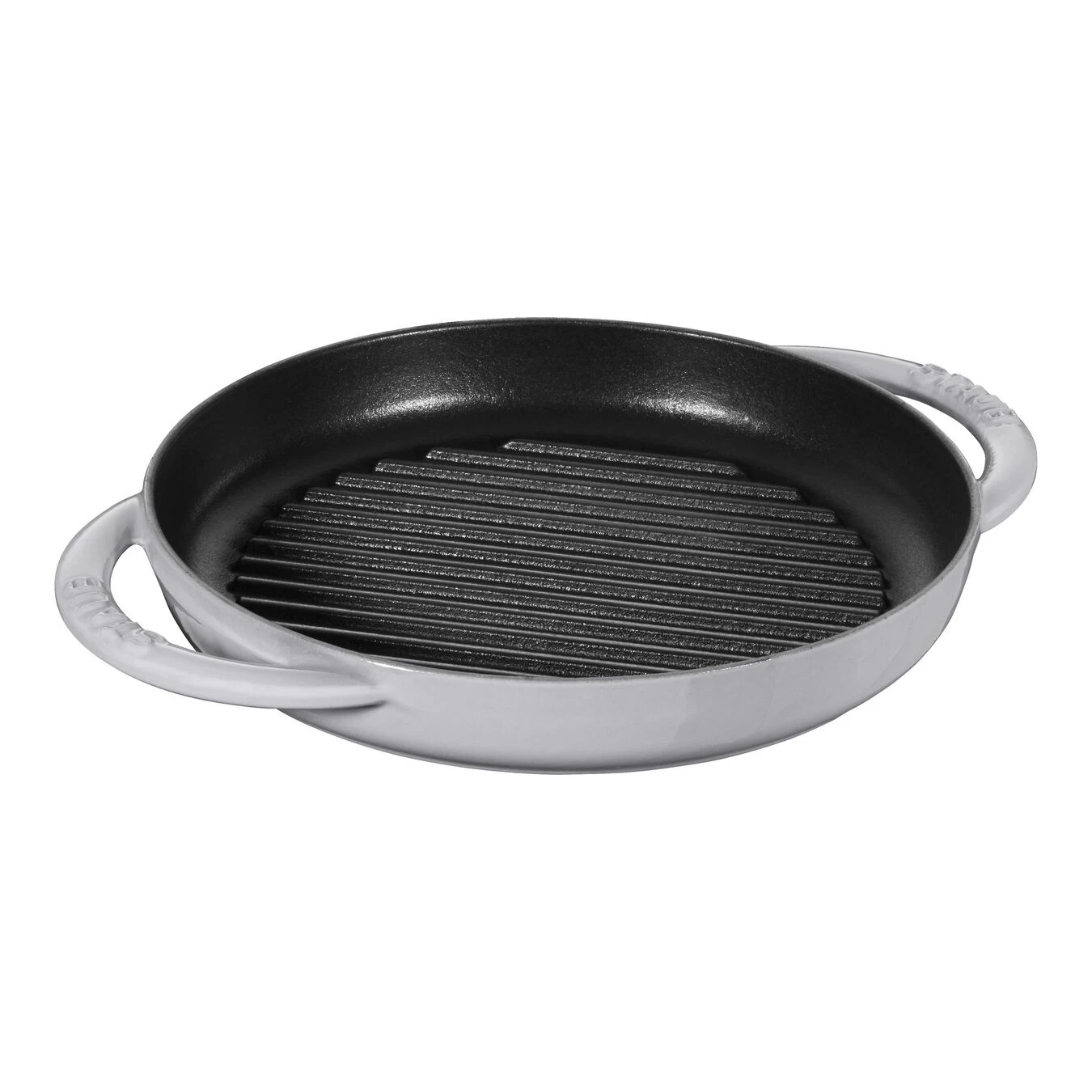 Staub Pure Grill 23 Cm, Rund, Graphit-Grau, Gusseisen 3 Staub Pure Grill 23 Cm, Rund, Graphit-Grau, Gusseisen