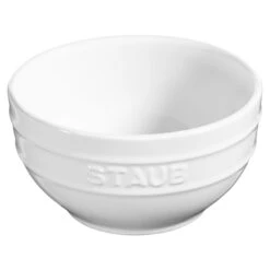 Staub Schüssel 14 Cm, Keramik, Reinweiß