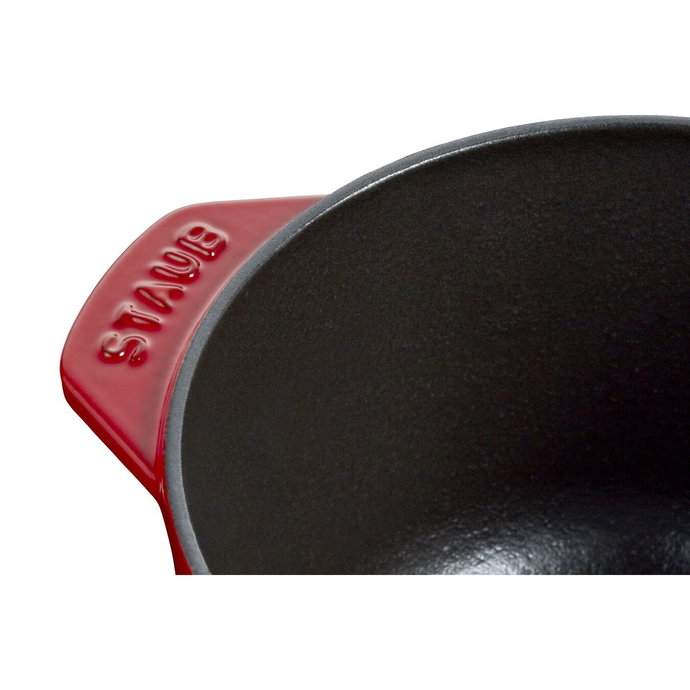 Staub Reis-Cocotte 16 Cm, Rund, Kirsch-Rot, Gusseisen 7 Staub Reis-Cocotte 16 Cm, Rund, Kirsch-Rot, Gusseisen – Bild 5