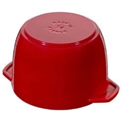 Alternative view of Staub Reis-Cocotte 16 Cm, Rund, Kirsch-Rot, Gusseisen