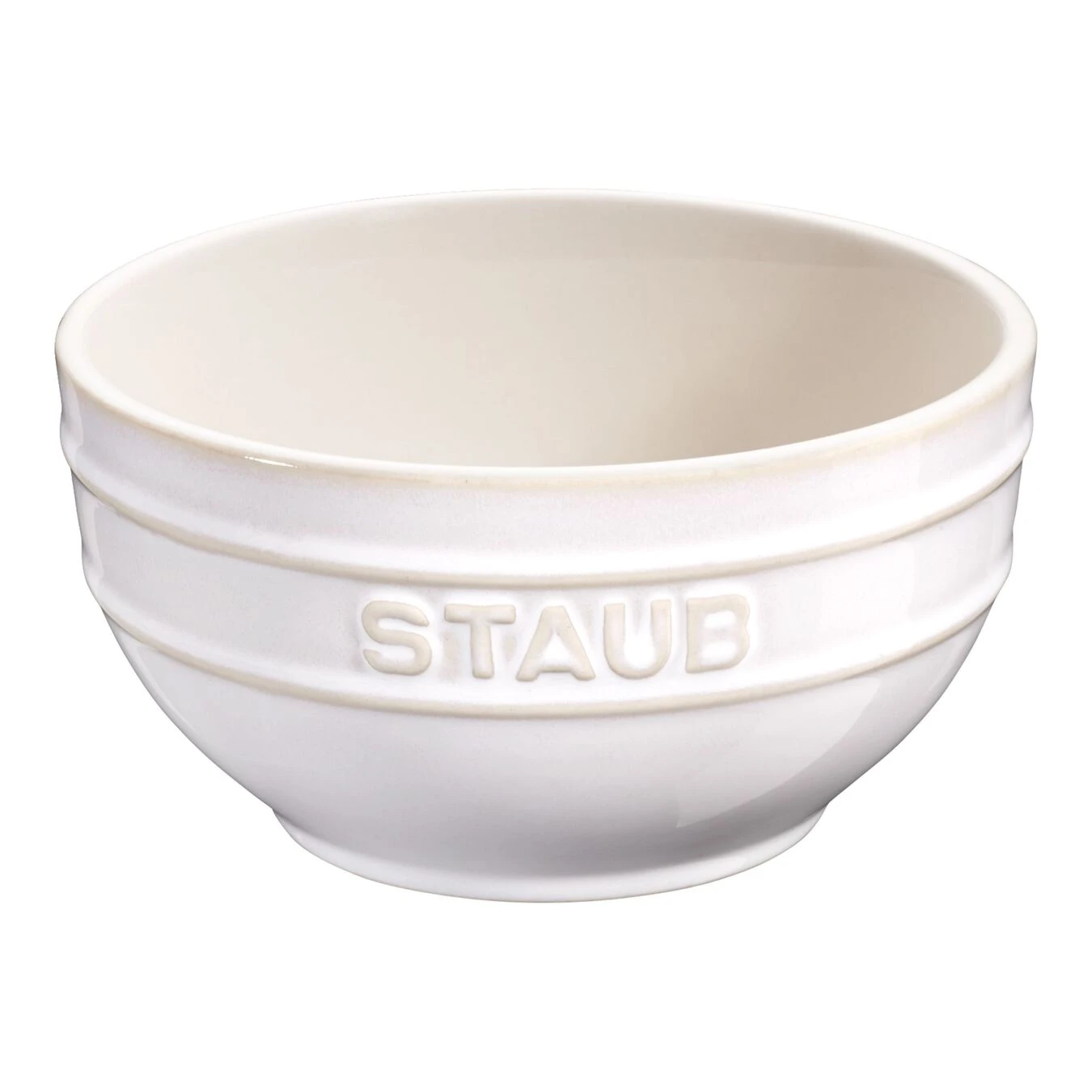 Staub Schüssel 12 Cm, Keramik, Elfenbein-Weiß 3 Staub Schüssel 12 Cm, Keramik, Elfenbein-Weiß