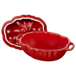 Alternative view of Staub Cocotte 16 Cm, Tomate, Kirsch-Rot, Keramik