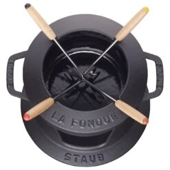 Staub Fondue Set 16 Cm, Schwarz 9 Staub Fondue Set 16 Cm, Schwarz -Staub Geschäft 40511 970 0 3