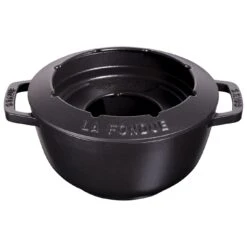 Alternative view of Staub Fondue Set 20 Cm, Schwarz