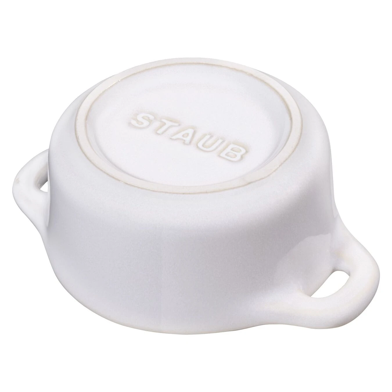 Staub Mini Cocotte 10 Cm, Rund, Elfenbein-Weiß, Keramik 4 Staub Mini Cocotte 10 Cm, Rund, Elfenbein-Weiß, Keramik – Bild 2