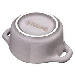 Alternative view of Staub Mini Cocotte 10 Cm, Rund, Antik-Grau, Keramik