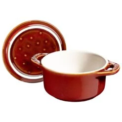 Staub Mini Cocotte 10 Cm, Rund, Antik-Kupfer, Keramik 13 Staub Mini Cocotte 10 Cm, Rund, Antik-Kupfer, Keramik -Staub Geschäft 40511 999 0 1