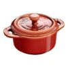 Staub Mini Cocotte 10 Cm, Rund, Antik-Kupfer, Keramik 1 Staub Mini Cocotte 10 Cm, Rund, Antik-Kupfer, Keramik -Staub Geschäft 40511 999 0 3