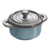 Staub Mini Cocotte 10 Cm, Rund, Antik-Türkis, Keramik 2 Staub Mini Cocotte 10 Cm, Rund, Antik-Türkis, Keramik -Staub Geschäft 40512 000 0 1