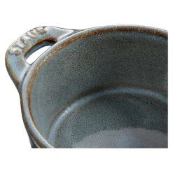 Staub Mini Cocotte 10 Cm, Rund, Antik-Türkis, Keramik 12 Staub Mini Cocotte 10 Cm, Rund, Antik-Türkis, Keramik -Staub Geschäft 40512 000 0 2