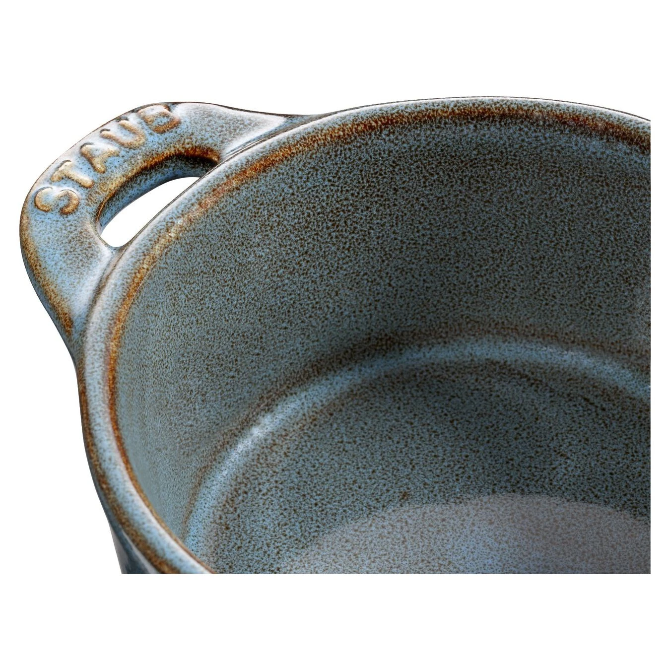 Staub Mini Cocotte 10 Cm, Rund, Antik-Türkis, Keramik 7 Staub Mini Cocotte 10 Cm, Rund, Antik-Türkis, Keramik – Bild 5