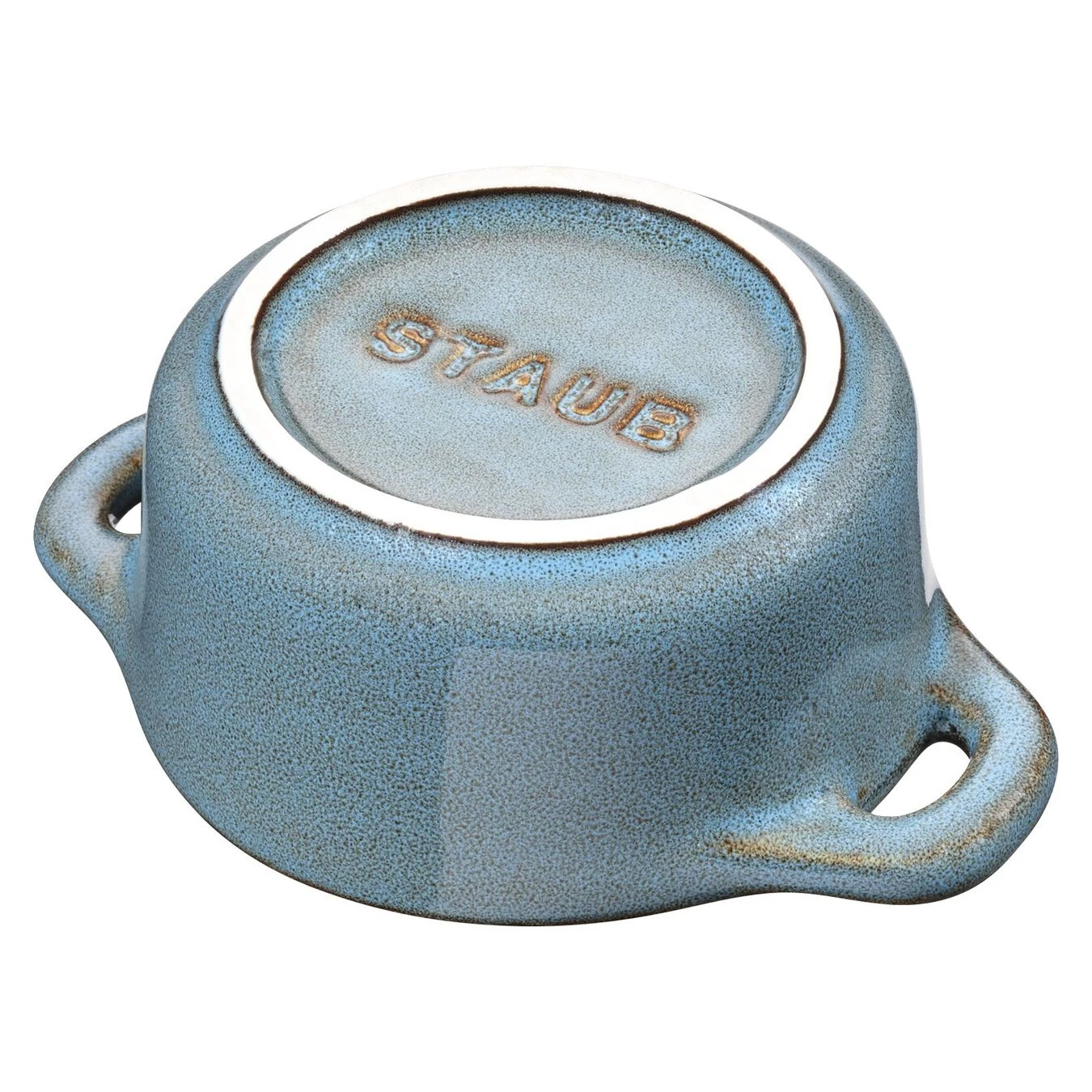 Staub Mini Cocotte 10 Cm, Rund, Antik-Türkis, Keramik 6 Staub Mini Cocotte 10 Cm, Rund, Antik-Türkis, Keramik – Bild 4