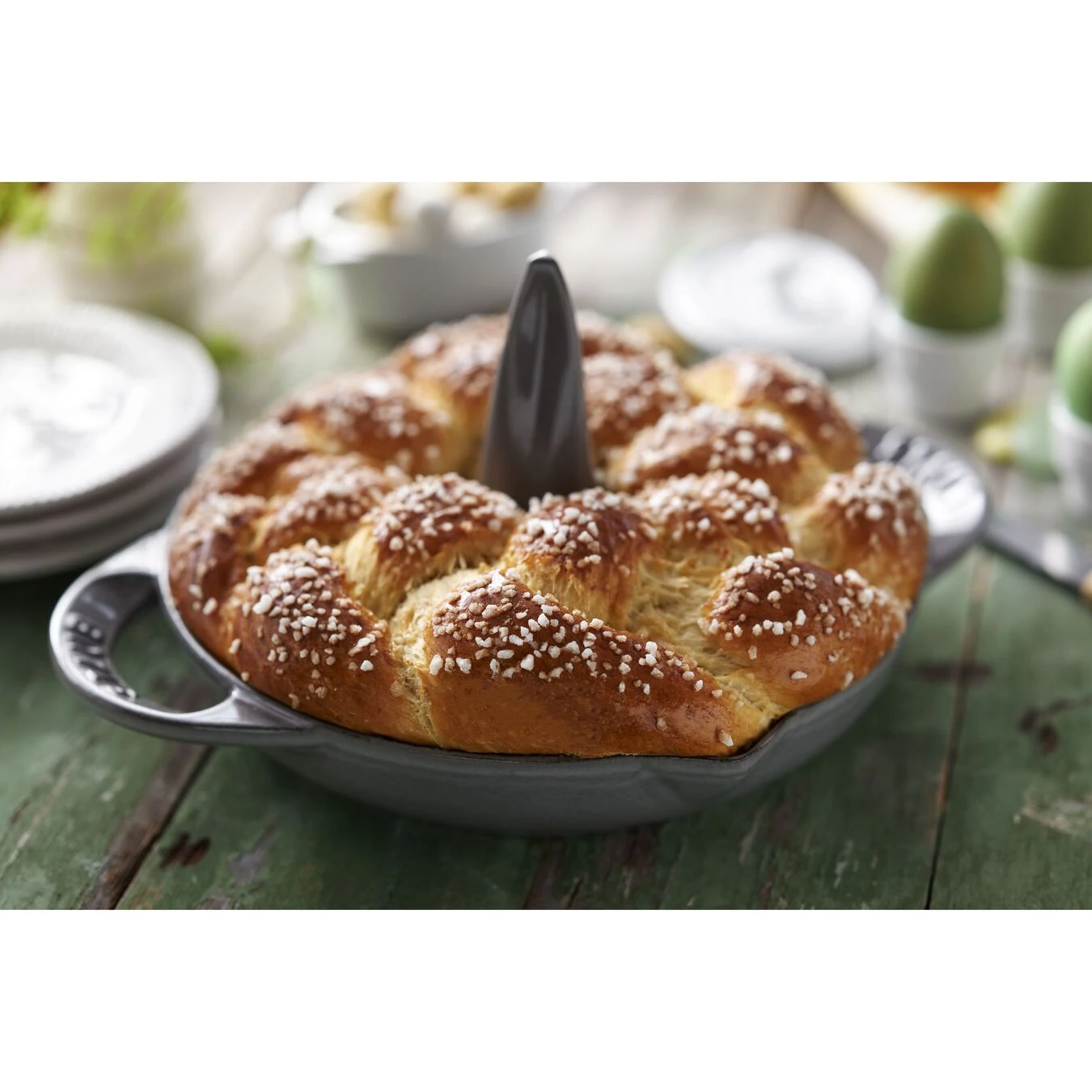 Staub Bräter 24 Cm, Gusseisen, Graphit-Grau 7 Staub Bräter 24 Cm, Gusseisen, Graphit-Grau – Bild 5