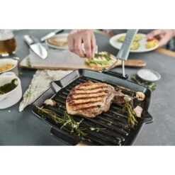 Staub Grillpfanne 24 X 24 Cm, Gusseisen, Schwarz 7 Staub Grillpfanne 24 X 24 Cm, Gusseisen, Schwarz -Staub Geschäft 424418857