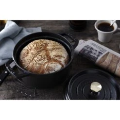 Staub Cocotte 16 Cm, Rund, Schwarz, Gusseisen 12 Staub Cocotte 16 Cm, Rund, Schwarz, Gusseisen -Staub Geschäft 750033068