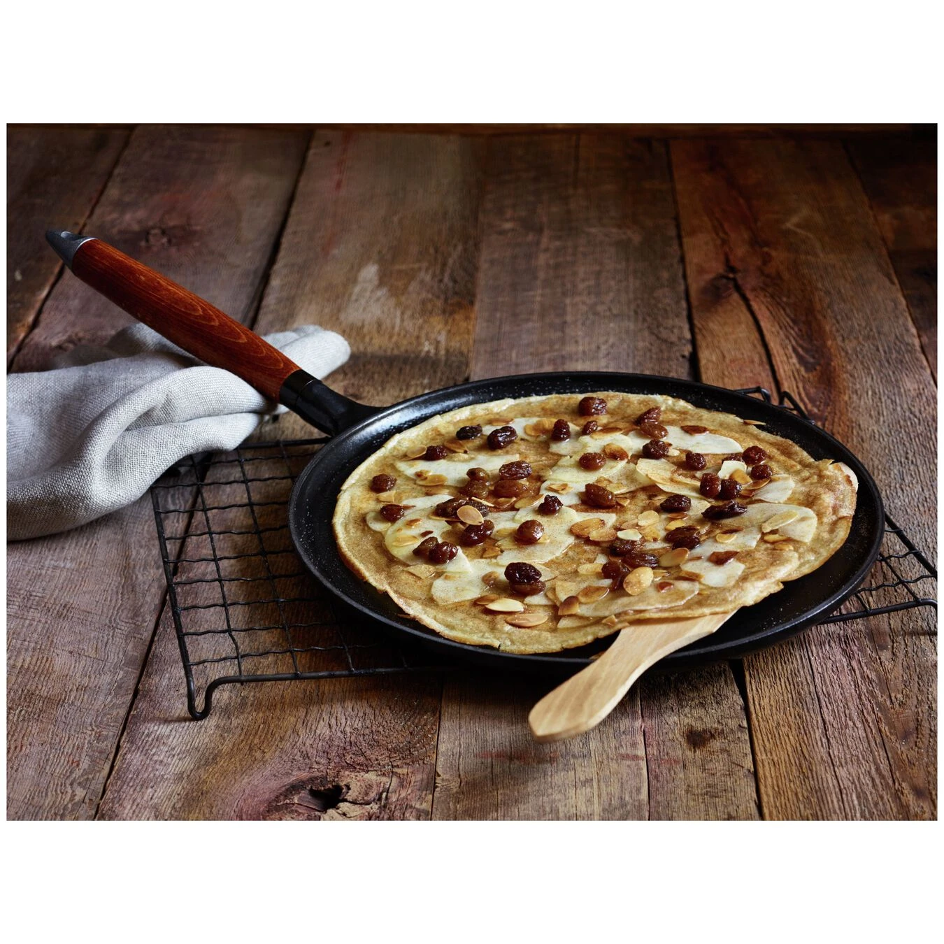 Staub Pfannkuchenpfanne 28 Cm, Gusseisen, Schwarz 8 Staub Pfannkuchenpfanne 28 Cm, Gusseisen, Schwarz – Bild 6