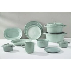 Staub Teller 25 Cm, Keramik, Salbeigrün 5 Staub Teller 25 Cm, Keramik, Salbeigrün -Staub Geschäft 750044354 3