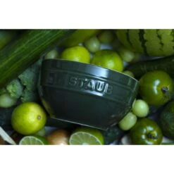 Staub Schüssel 12 Cm, Keramik, Basilikum-Grün 9 Staub Schüssel 12 Cm, Keramik, Basilikum-Grün -Staub Geschäft 750050757