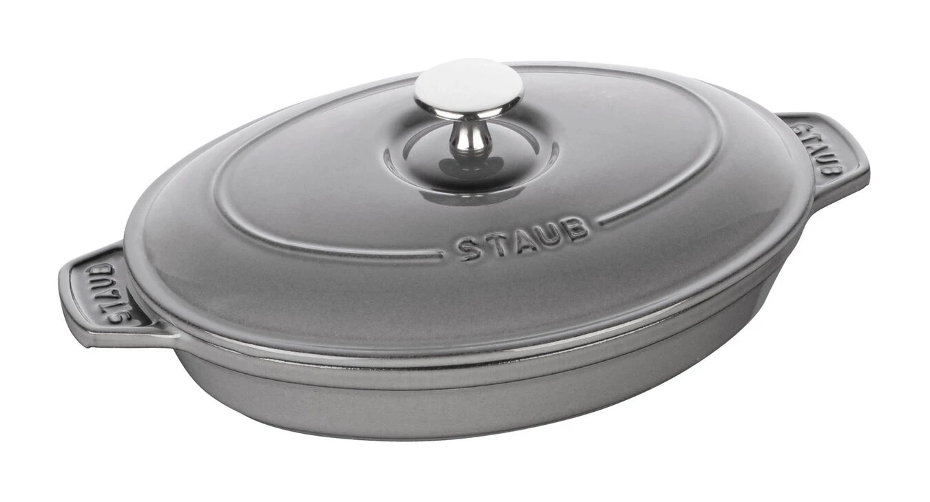 Staub Ofenform Mit Deckel 23 Cm, Gusseisen 3 Staub Ofenform Mit Deckel 23 Cm, Gusseisen